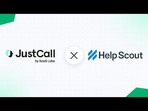 JustCall-Help Scout Integration – Sync call, sms & more for seamless support
